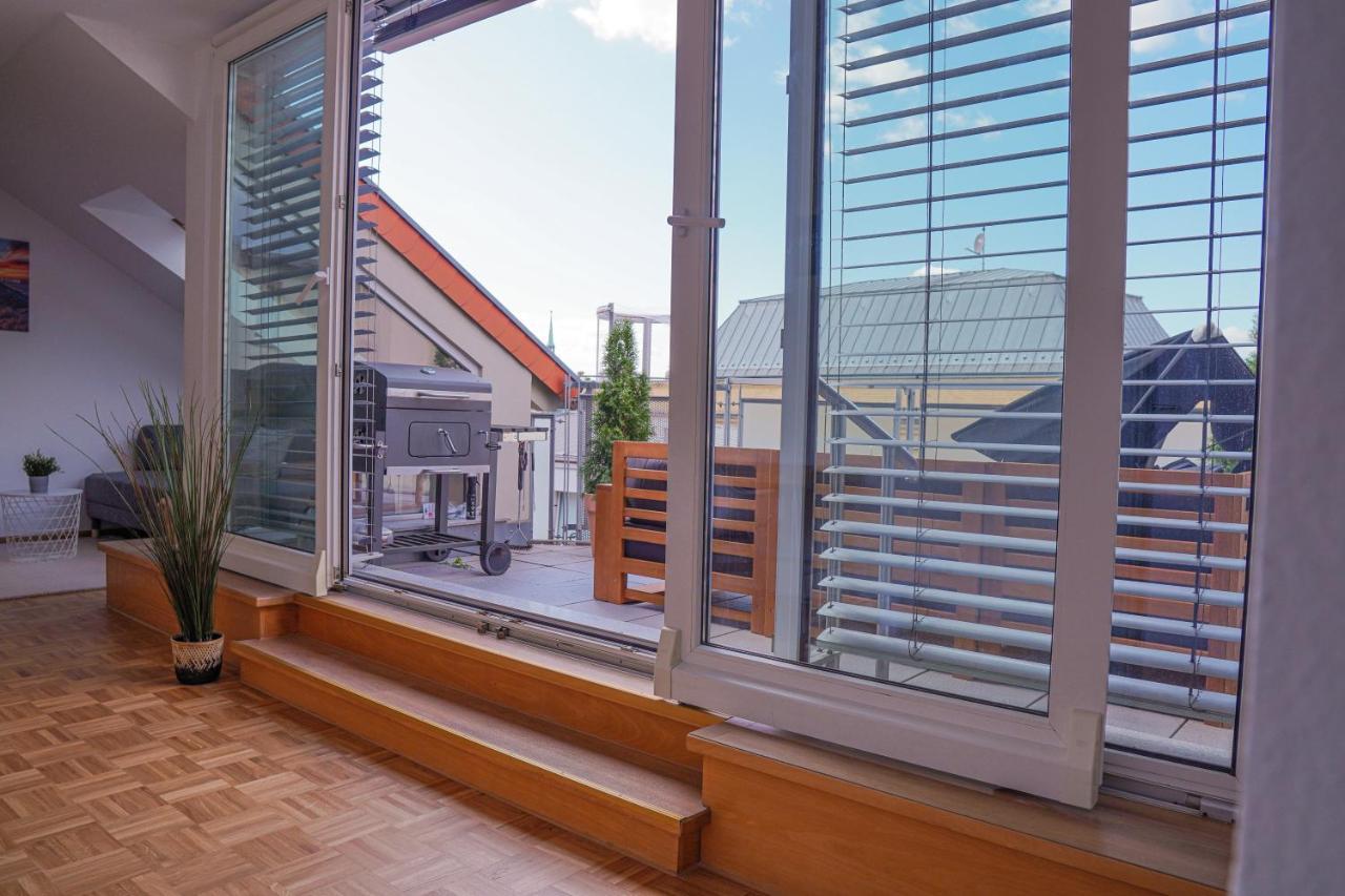 Fullhouse - Halle - Ab7 Rooftop - Bbq Grill - Elevator - Balcony Exterior foto