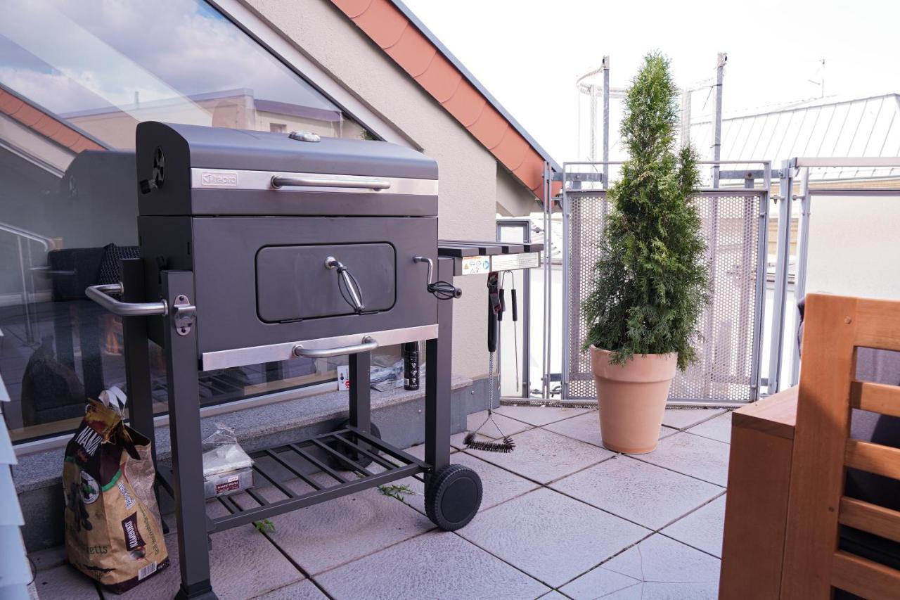 Fullhouse - Halle - Ab7 Rooftop - Bbq Grill - Elevator - Balcony Exterior foto